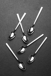 Hermia Juego de Cucharas W-6 - Classic Multicolor, 6 Piezas de 11 cm